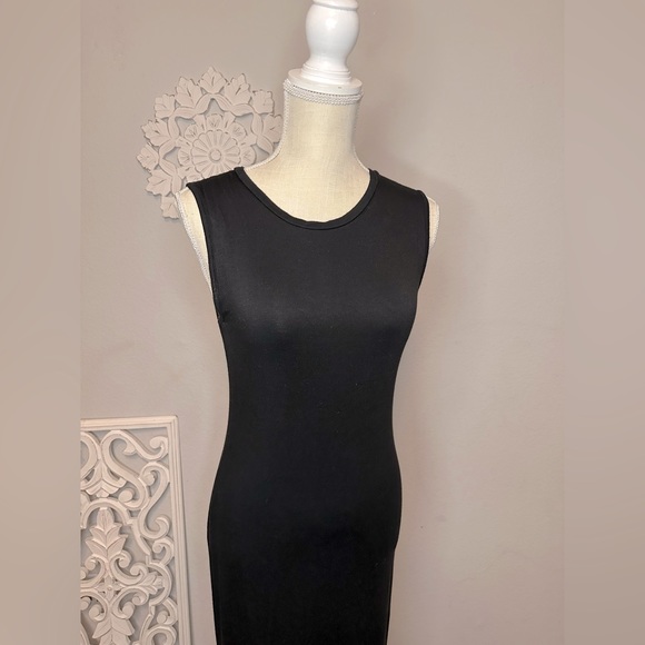 TWO PIECE SET MARBLE PRINT PLISSE MAXI KIMONO inlarge & bodycon SMALL stretchy - Picture 14 of 14